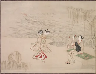 Beautés au bord de la mer