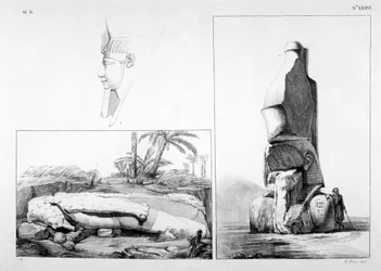 Memphis, Égypte, 19ème siècle