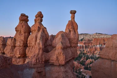 Un paysage dans le parc national de Bryce Canyon, Utah, 2020