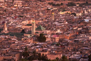 Vue de la médina de Fès, Maroc, 2019 (photo)