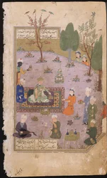Khusraw festoyant, 1431