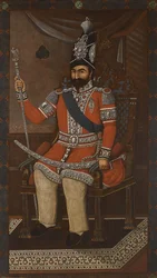 Portrait de Mohammad Shah Qajar 1810-1848