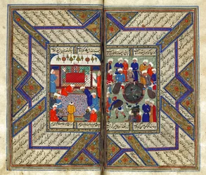 Prières dans une mosquée