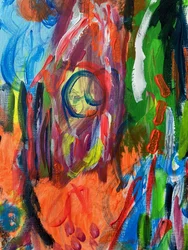 Mouvement abstrait dynamique