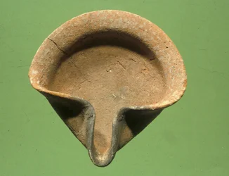 Lampe à huile israélite (terre cuite)