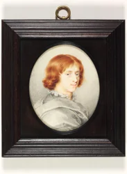 Un jeune homme traditionnellement identifié comme Isaac Oliver le Jeune, le fils du peintre (aquarelle sur vélin)