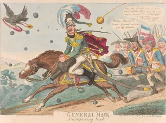 General Mack, auf der Flucht!