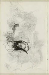 Femme accroupie