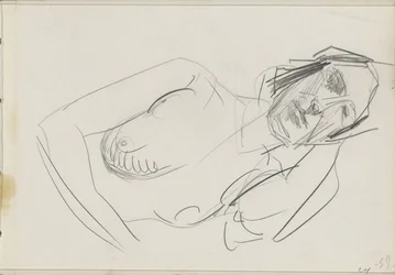 Femme nue allongée