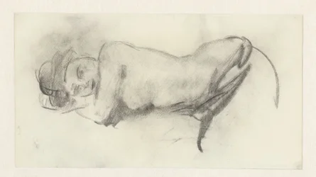 Femme nue allongée