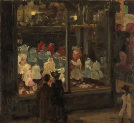 Vitrine de magasin, 1894