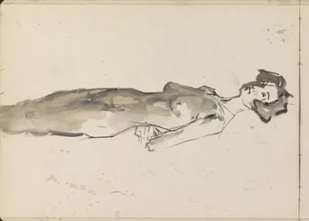 Femme nue debout