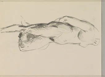 Femme nue debout
