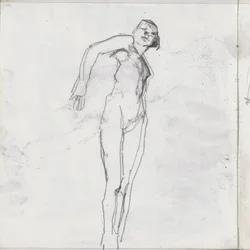Femme nue debout