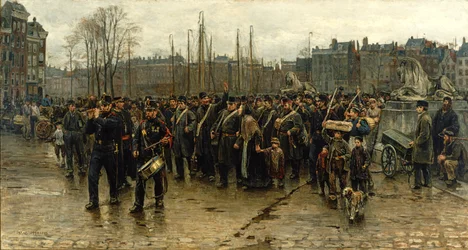 Transport de soldats coloniaux