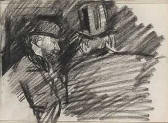 Deux hommes avec chapeaux