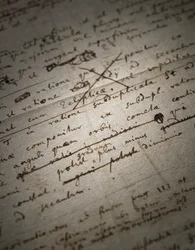 Deux pages de révisions des Principia Mathematica