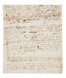 Deux pages de révisions des Principia Mathematica
