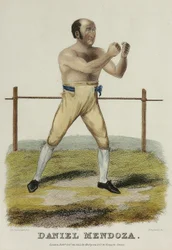Daniel Mendoza, gravé par P. Roberts, publié en 1822