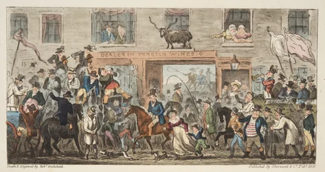 La Procession Comique de The English Spy, Gloucester à Berkeley