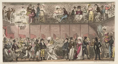 Le salon royal, Piccadilly, ou une heure après l