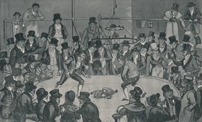 Au Royal Cockpit, 1821