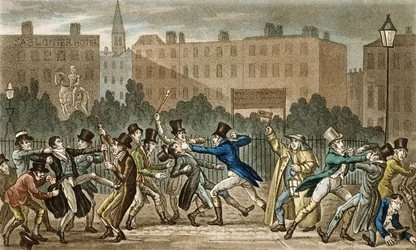 Tom, Jerry et Logic Impliqués dans une Bagarre Nocturne, de 