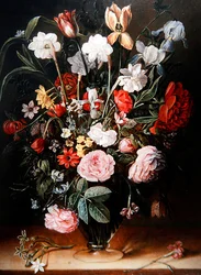 Nature morte de tulipes et d