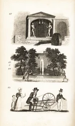 Église St Dunstan, Facteur, Porteur de lettres et Aiguiseur de couteaux