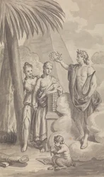 Magazine Town and Country, Frontispice du Vol. X pour 1778