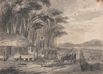 Wagon de scène américain