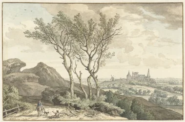Vue du château de Bentheim