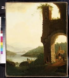 Paysage romantique