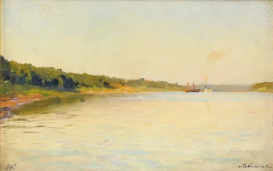 La rive de la Volga