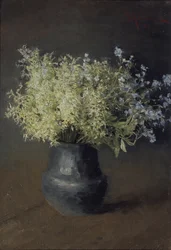 Violettes sauvages et myosotis, 1889