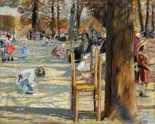 Les Jardins du Luxembourg au printemps