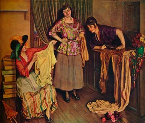 La Boutique de blouses, 1925