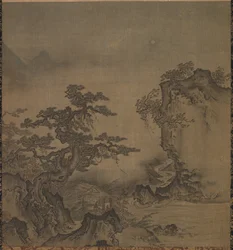 Paysage, seconde moitié des années 1400