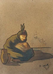 Femme Cretin à Boí