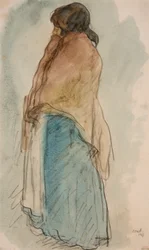 Femme lanceur