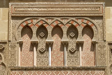 Détail au-dessus de la porte occidentale