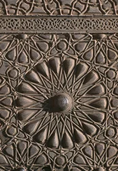 Porte de la madrasa du sultan al-Zahir Barquq (détail)