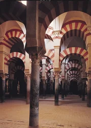 Vue intérieure de la mosquée, 795-987 apr. J.-C.
