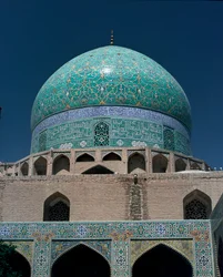 Vue de la mosquée du Shah (également connue sous le nom de mosquée de l