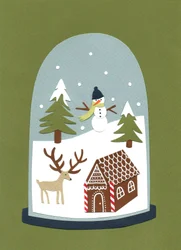 Snowglobe, 2014 (papier découpé)
