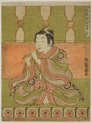 La Flûte (Hichiriki), de la série "Amusements Musicaux à la Mode des Enfants (Furyu kodomo asobi ongaku)"