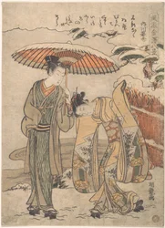 Neige du soir à Uchikawa