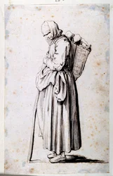 Figure avec panier