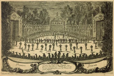 Fetes donnés a Versailles