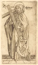 Saint Judas Thaddée ou Saint Simon, vers 1470-1480